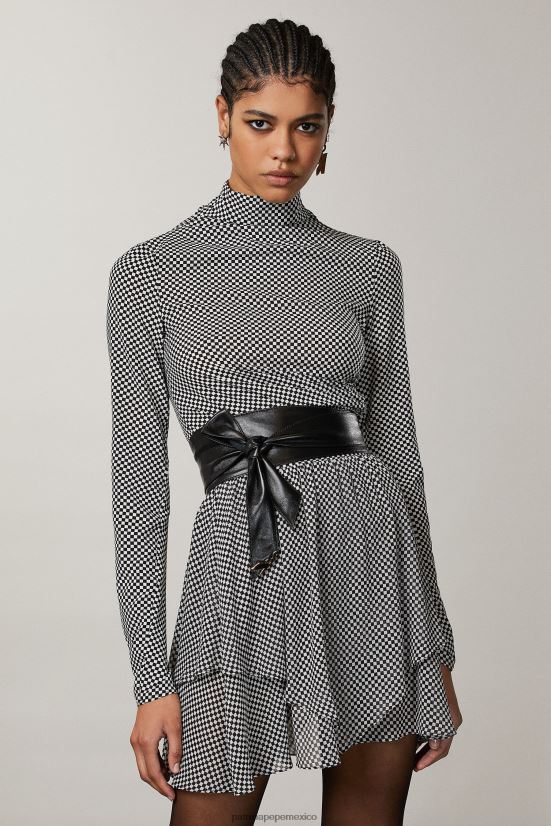 accesorio mx Patrizia Pepe mujer cinturón suave de cintura alta Nerón 66024R967