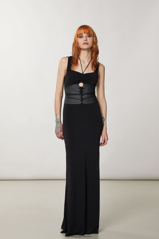 accesorio mx Patrizia Pepe mujer corsé Nerón 66024R997