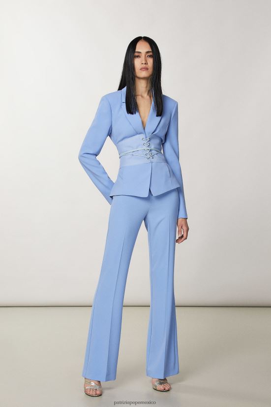 accesorio mx Patrizia Pepe mujer corsé polvo del cielo 66024R958