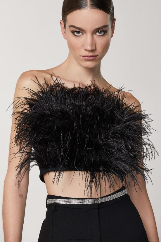 accesorio mx Patrizia Pepe mujer elegante cinturón de diamantes de imitación plata/cristal 66024R953