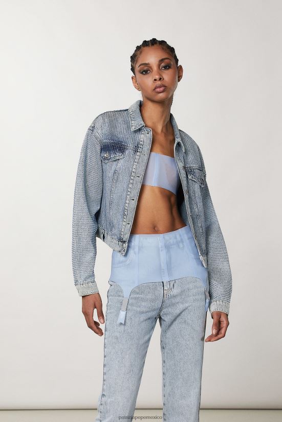 accesorio mx Patrizia Pepe mujer vasco femenino polvo del cielo 66024R957