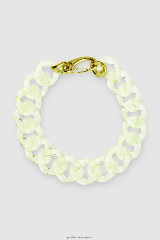 accesorio mx Patrizia Pepe mujer collar de cadena lima soleada 66024R892