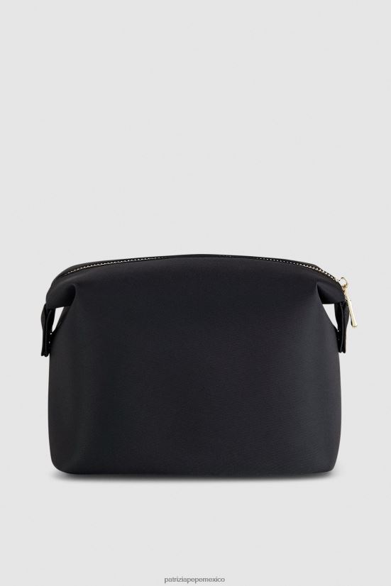 accesorio mx Patrizia Pepe mujer estuche de belleza de nailon Nerón 66024R992