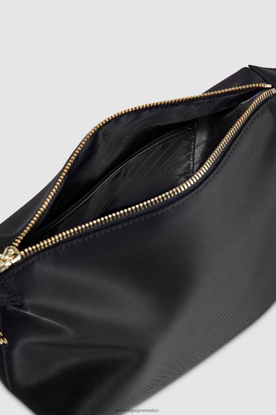 accesorio mx Patrizia Pepe mujer estuche de belleza de nailon Nerón 66024R992