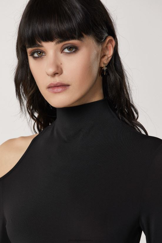 accesorio mx Patrizia Pepe mujer preciosos pendientes de mosca costelación negra 66024R887