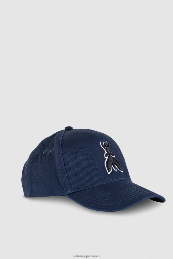 accesorio mx Patrizia Pepe mujer gorra de béisbol volar azul francés 66024R934