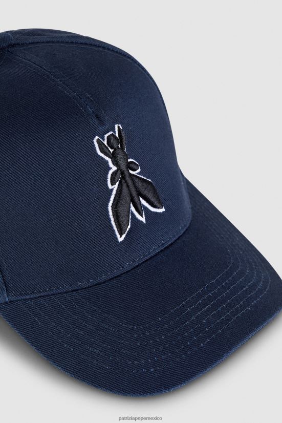 accesorio mx Patrizia Pepe mujer gorra de béisbol volar azul francés 66024R934