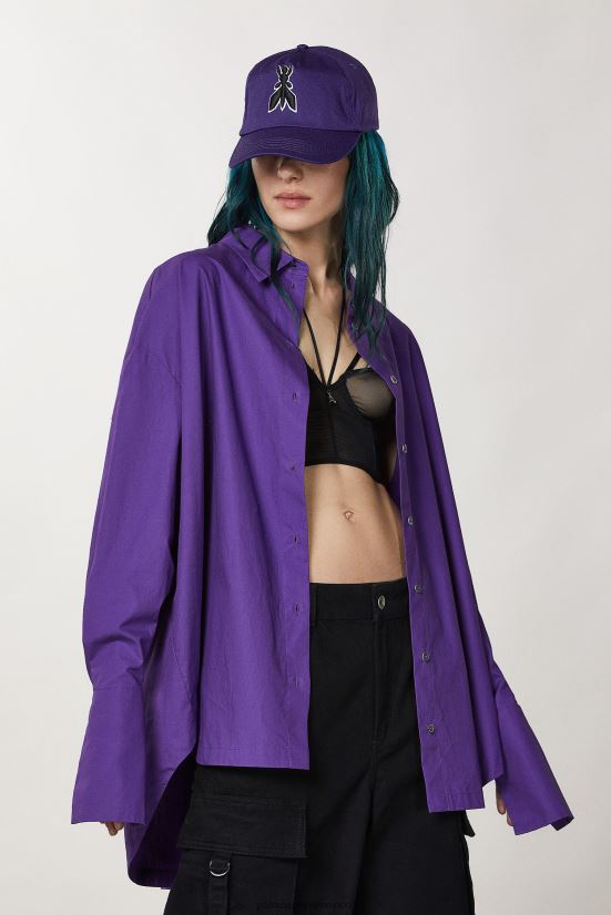 accesorio mx Patrizia Pepe mujer gorra de béisbol volar púrpura 66024R940