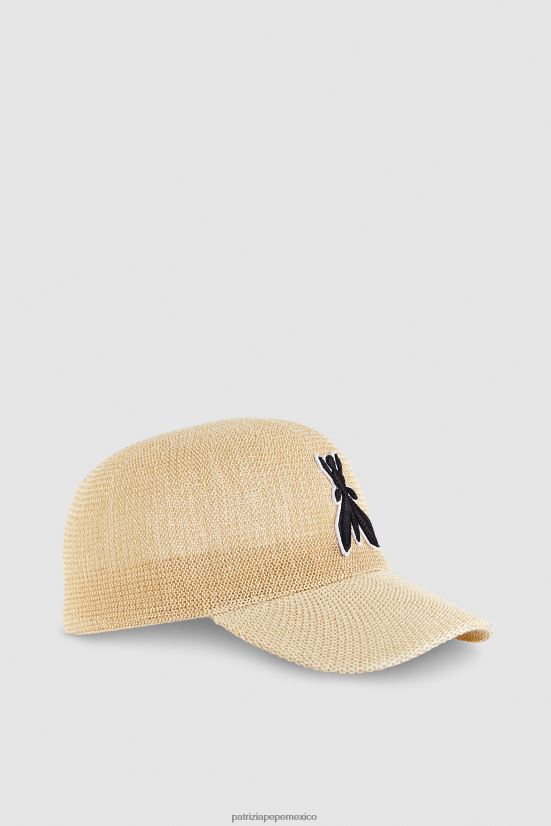 accesorio mx Patrizia Pepe mujer gorra visera arena 66024R933