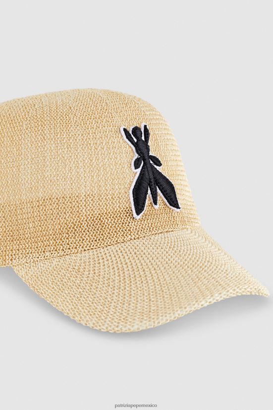 accesorio mx Patrizia Pepe mujer gorra visera arena 66024R933