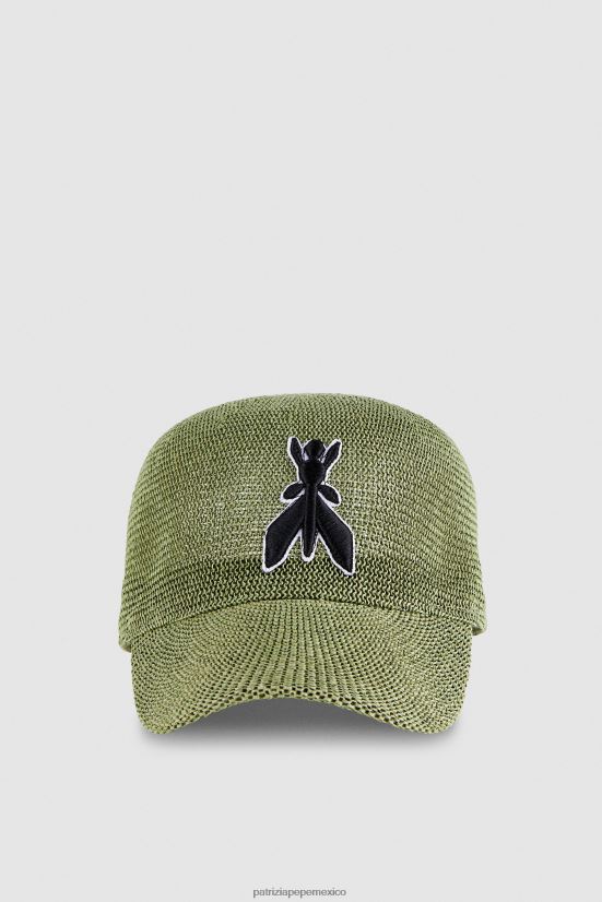 accesorio mx Patrizia Pepe mujer gorra visera verde militar 66024R1002