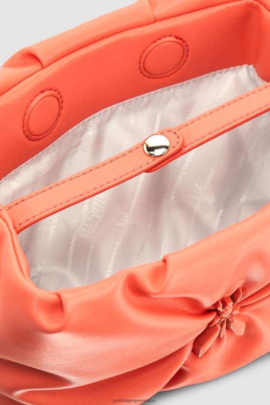 bolsas| mx Patrizia Pepe mujer embrague de almohada de mosca Durazno jugoso 66024R806