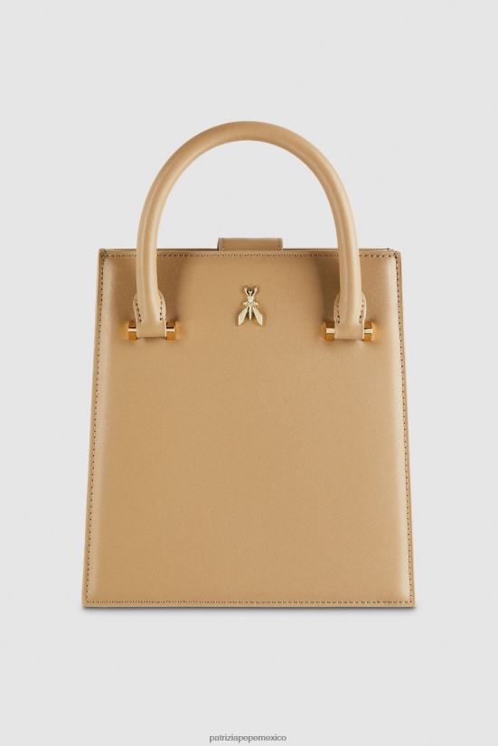 bolsas| mx Patrizia Pepe mujer bolso con correa para el hombro arena de invierno 66024R758