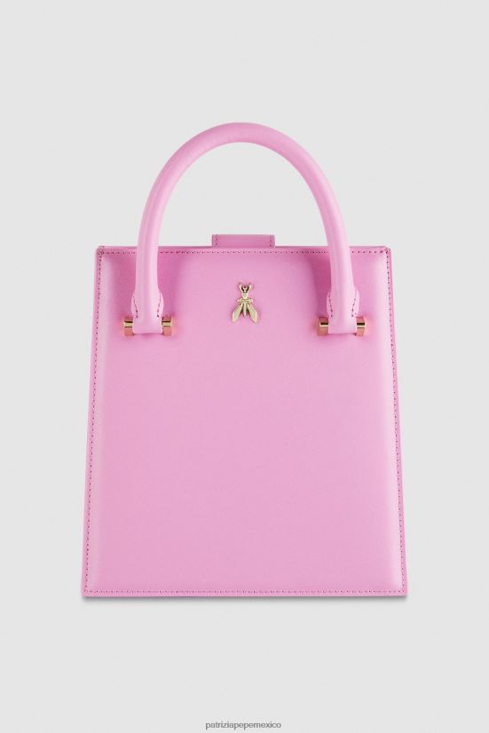 bolsas| mx Patrizia Pepe mujer bolso con correa para el hombro malva virtual 66024R761