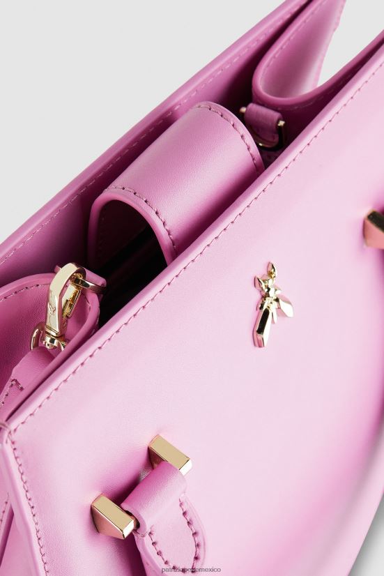 bolsas| mx Patrizia Pepe mujer bolso con correa para el hombro malva virtual 66024R761