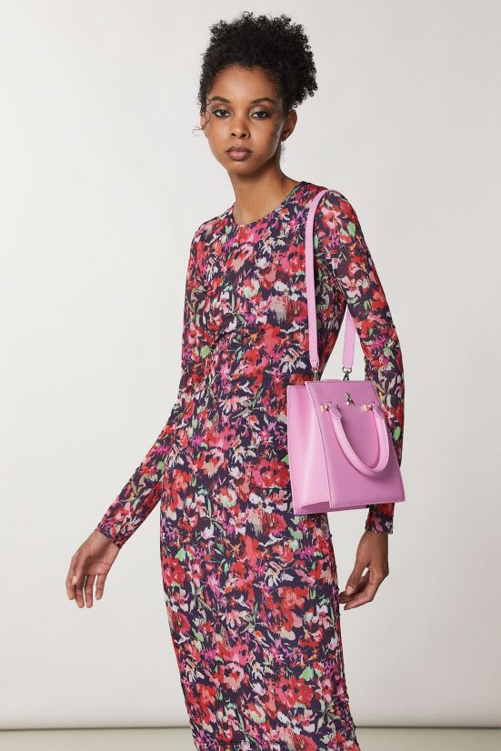 bolsas| mx Patrizia Pepe mujer bolso con correa para el hombro malva virtual 66024R761