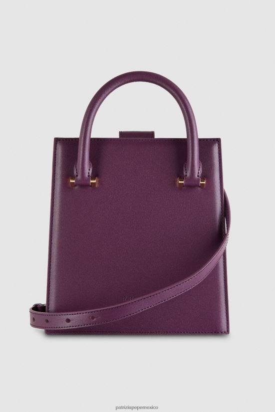 bolsas| mx Patrizia Pepe mujer bolso con correa para el hombro morado futurista 66024R756