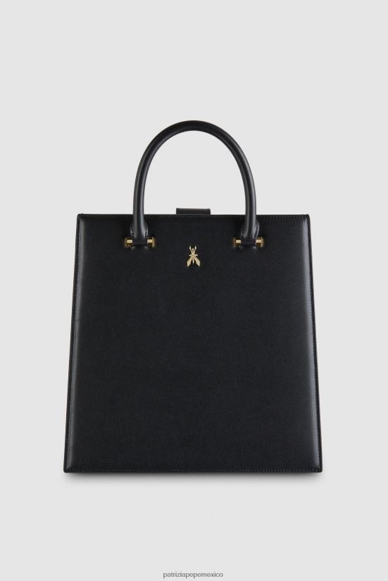 bolsas| mx Patrizia Pepe mujer bolso mediano Nerón 66024R755