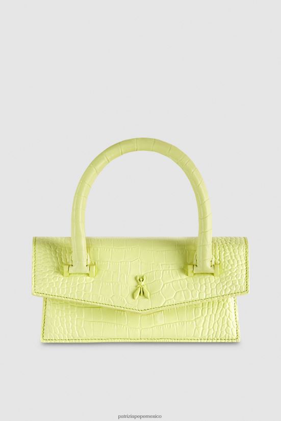 bolsas| mx Patrizia Pepe mujer volar bamby croco lima monocromática 66024R751