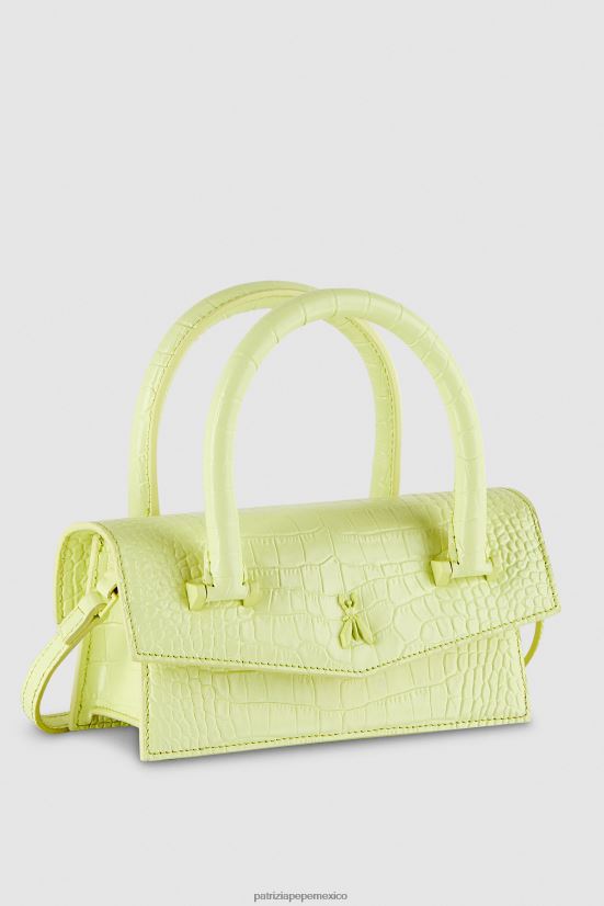 bolsas| mx Patrizia Pepe mujer volar bamby croco lima monocromática 66024R751