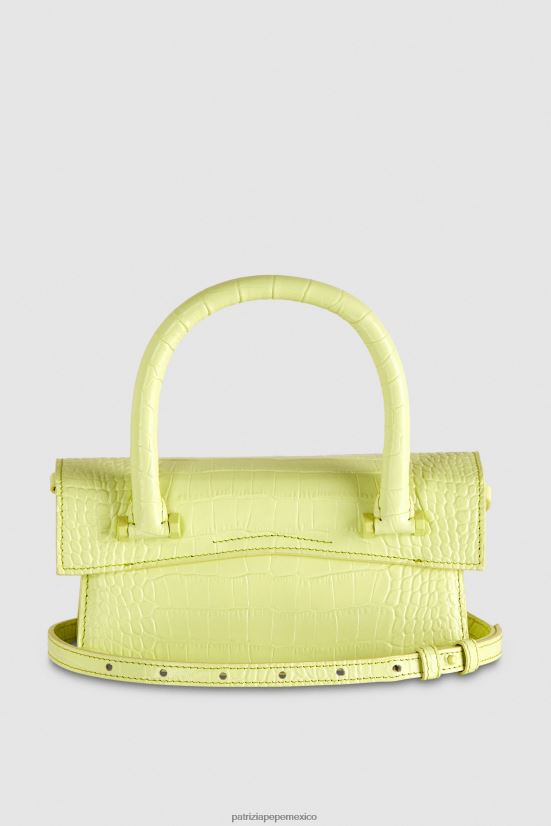 bolsas| mx Patrizia Pepe mujer volar bamby croco lima monocromática 66024R751