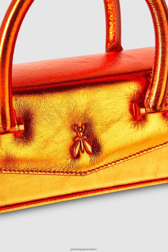 bolsas| mx Patrizia Pepe mujer volar bami metal coral metalico 66024R742