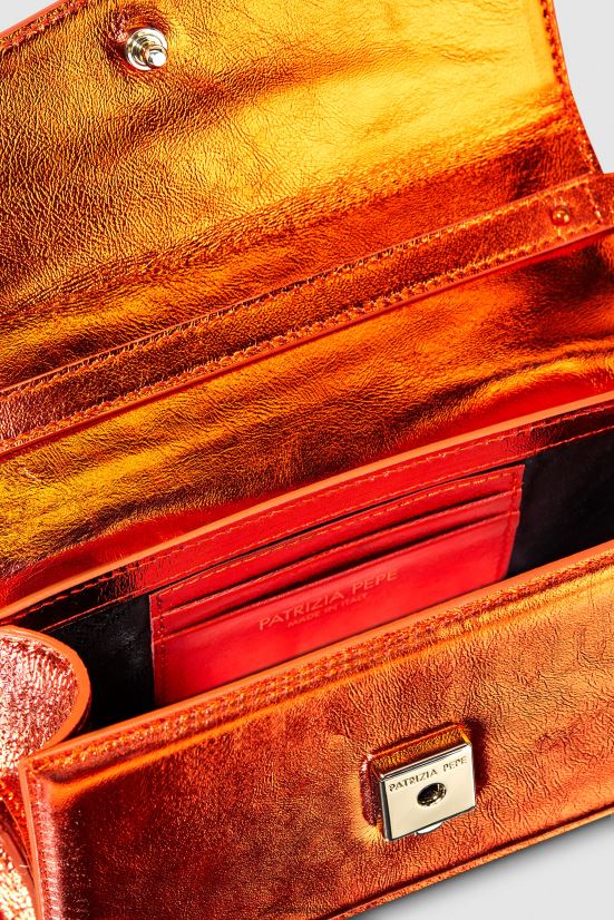 bolsas| mx Patrizia Pepe mujer volar bami metal coral metalico 66024R742