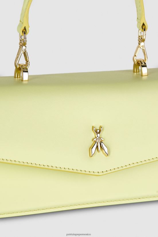 bolsas| mx Patrizia Pepe mujer volar bebé de cuero lima soleada clara 66024R737