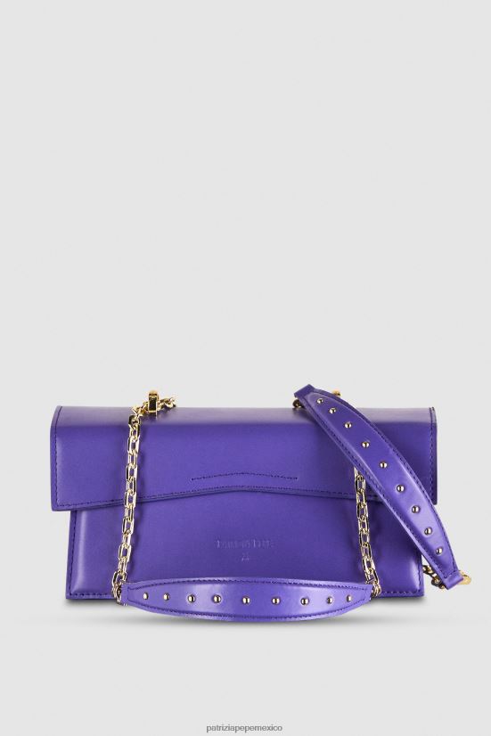 bolsas| mx Patrizia Pepe mujer volar bebé de cuero ultravioleta 66024R740