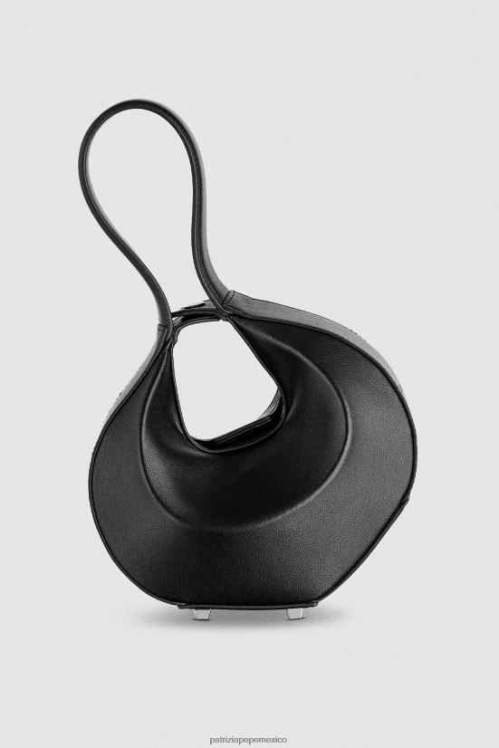 bolsas| mx Patrizia Pepe mujer bolso estilo hobo pequeño Nerón 66024R765