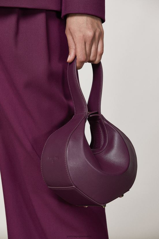bolsas| mx Patrizia Pepe mujer bolso estilo hobo pequeño morado futurista 66024R770