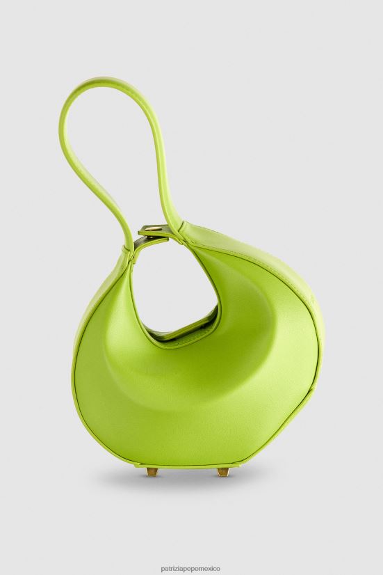 bolsas| mx Patrizia Pepe mujer bolso estilo hobo pequeño espárragos 66024R772