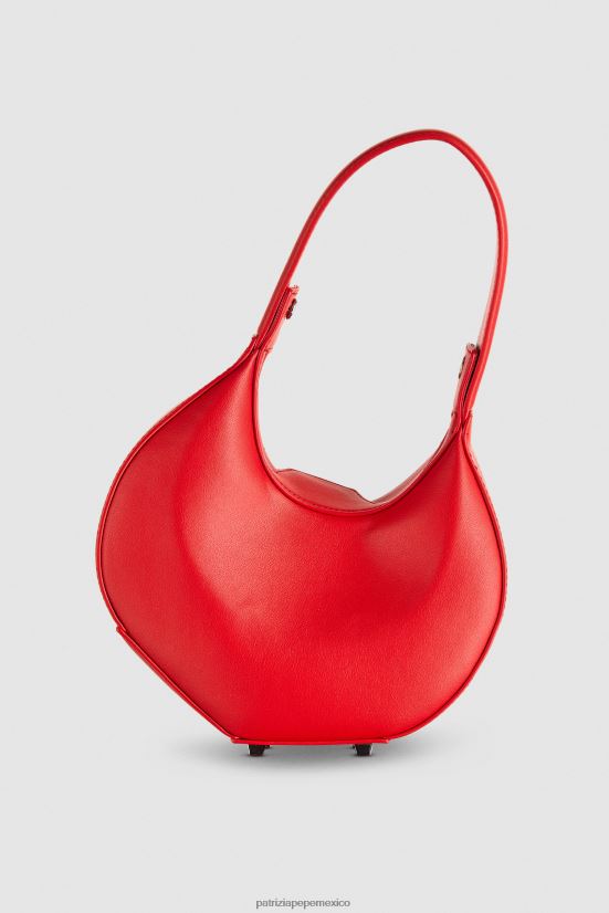 bolsas| mx Patrizia Pepe mujer bolso estilo hobo pequeño lápiz labial rojo 66024R769