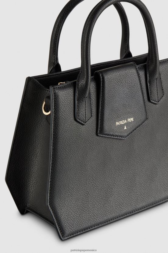 bolsas| mx Patrizia Pepe mujer bolso grande Nerón 66024R789