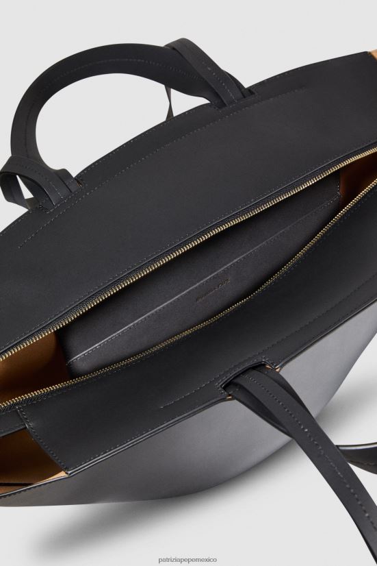 bolsas| mx Patrizia Pepe mujer comprador de cuero Nerón 66024R777