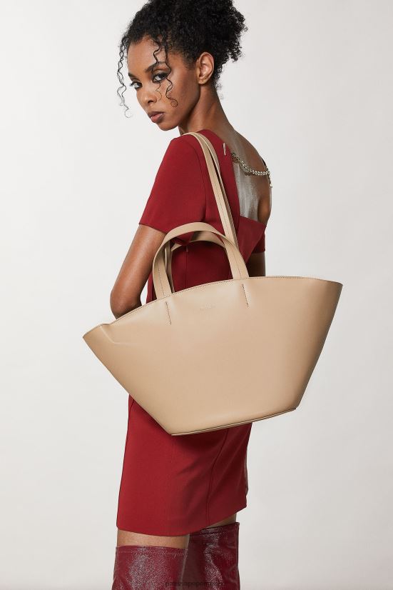 bolsas| mx Patrizia Pepe mujer comprador de cuero arena de invierno 66024R776