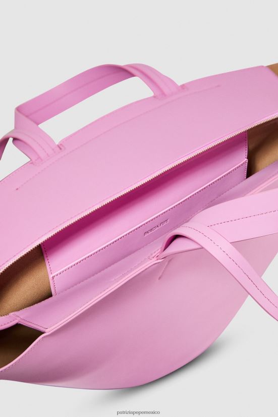 bolsas| mx Patrizia Pepe mujer comprador de cuero malva virtual 66024R774