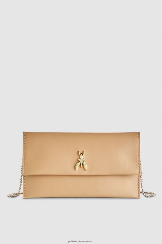 bolsas| mx Patrizia Pepe mujer bolso de mano arena de invierno 66024R791