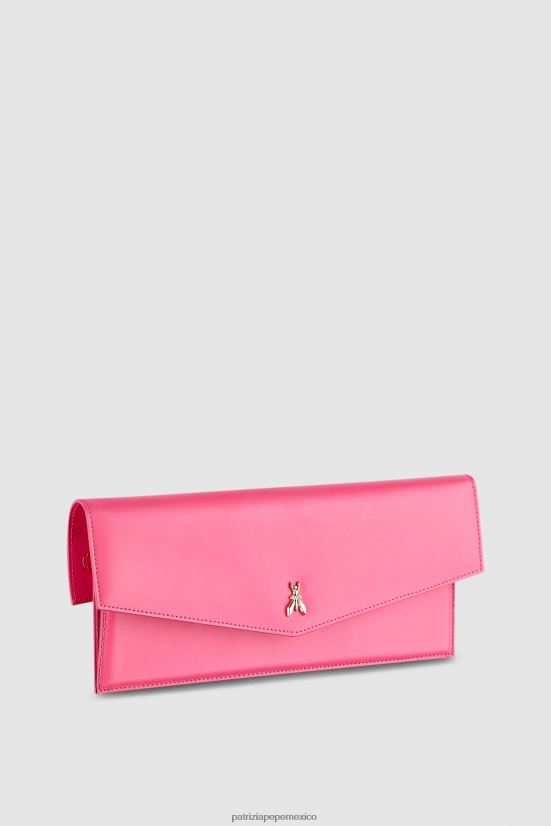 bolsas| mx Patrizia Pepe mujer bolso de mano de bebé mosca fucsia fresca 66024R812