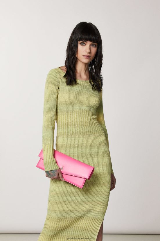 bolsas| mx Patrizia Pepe mujer bolso de mano de bebé mosca fucsia fresca 66024R812