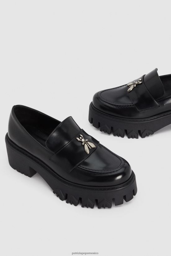 calzado mx Patrizia Pepe mujer mocasines Nerón 66024R879