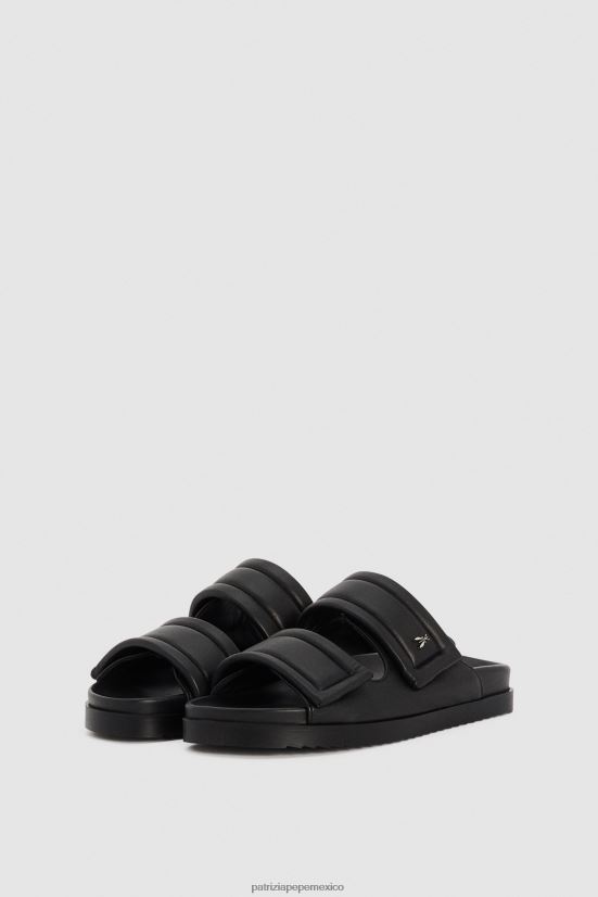 calzado mx Patrizia Pepe mujer zapatillas de mosca Nerón 66024R858