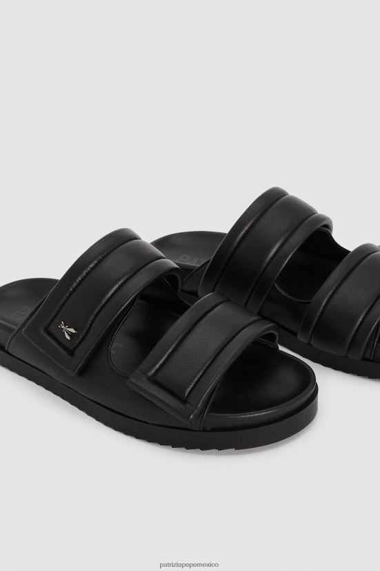 calzado mx Patrizia Pepe mujer zapatillas de mosca Nerón 66024R858