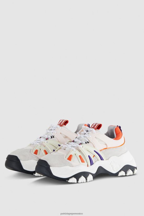 calzado mx Patrizia Pepe mujer zapatillas para correr rosa multicolor 66024R839