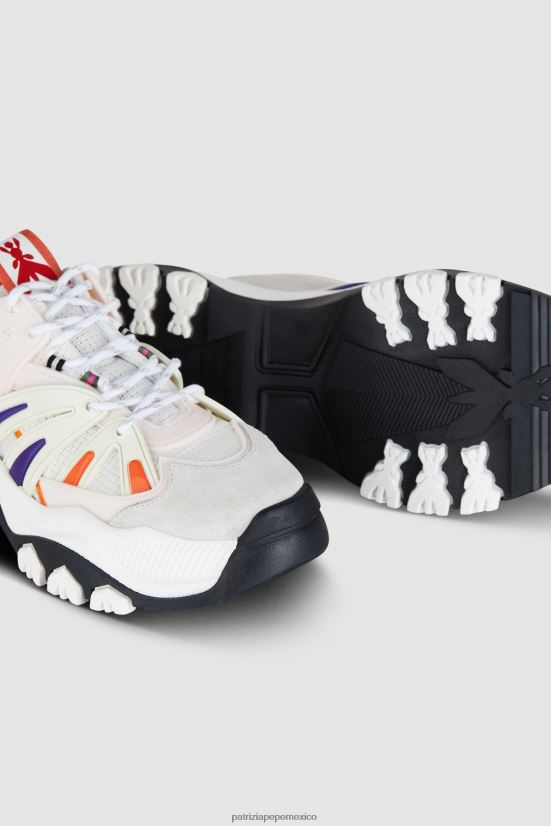 calzado mx Patrizia Pepe mujer zapatillas para correr rosa multicolor 66024R839