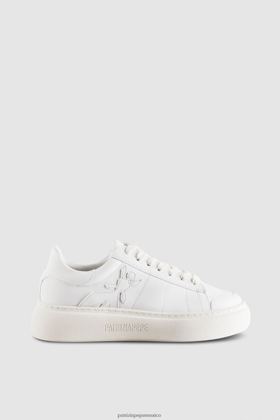 calzado mx Patrizia Pepe mujer zapatillas pepe fly blanco total 66024R842
