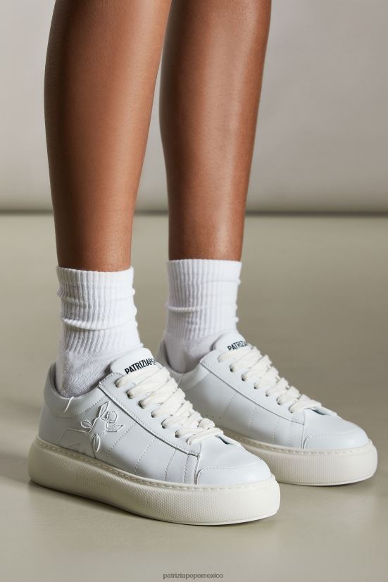 calzado mx Patrizia Pepe mujer zapatillas pepe fly blanco total 66024R842