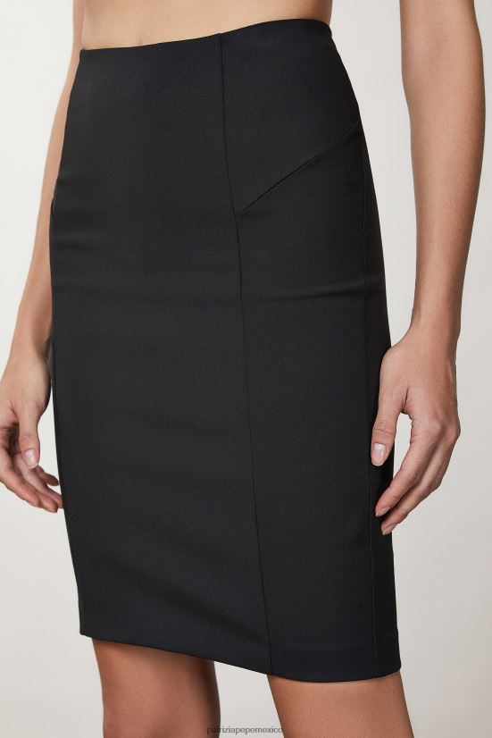 vestir mx Patrizia Pepe mujer falda lápiz midi Nerón 66024R577