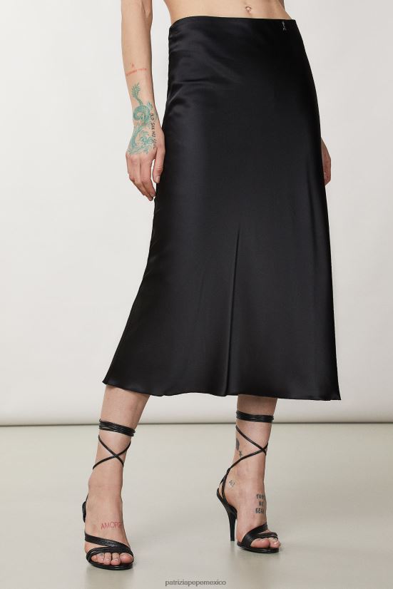 vestir mx Patrizia Pepe mujer falda midi Nerón 66024R148