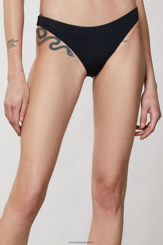 vestir mx Patrizia Pepe mujer braguitas de bikini de talle bajo Nerón 66024R235